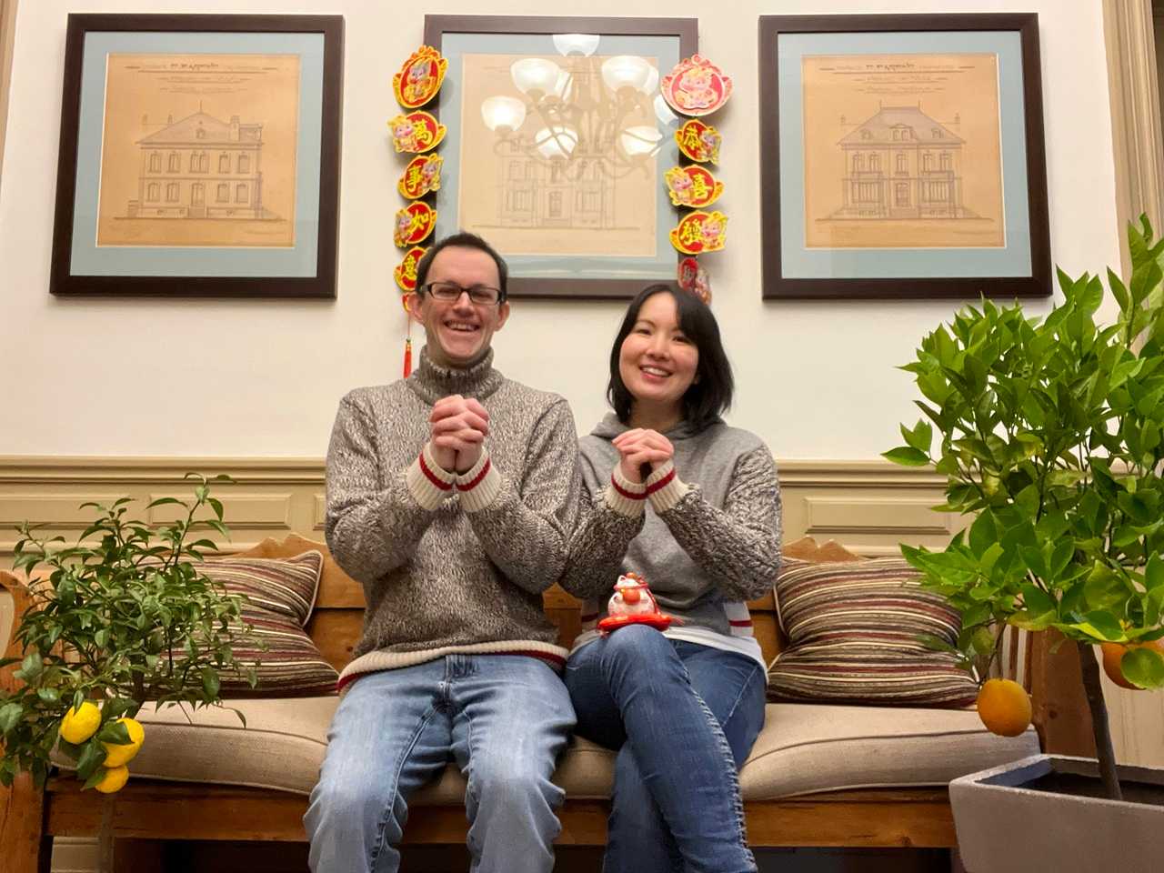 Les propriétaires Geoffrey et Janice vous souhaitent la bienvenue