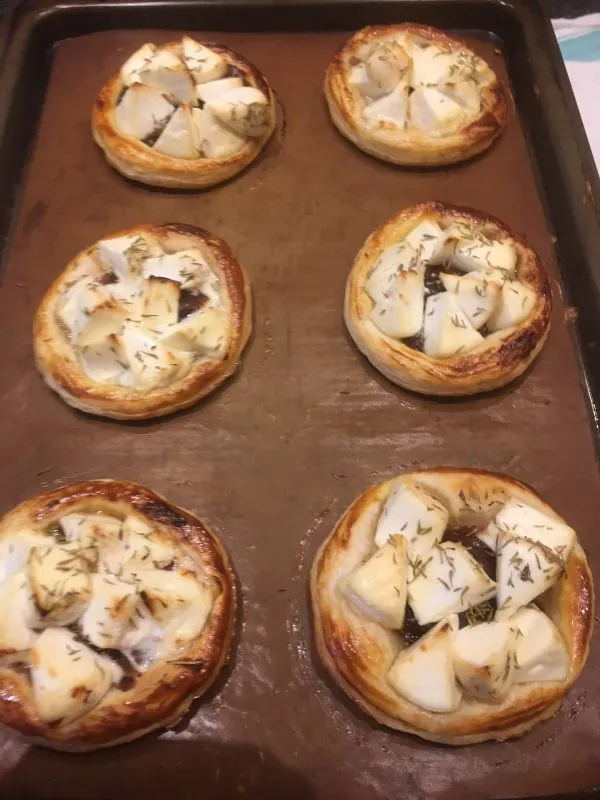 Goats Cheese Tartlet - La Villa de Mazamet