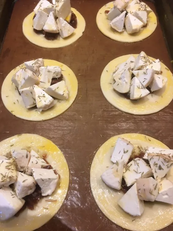 Goats Cheese Tartlet - La Villa de Mazamet