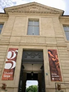 Entrée au musée Goya
