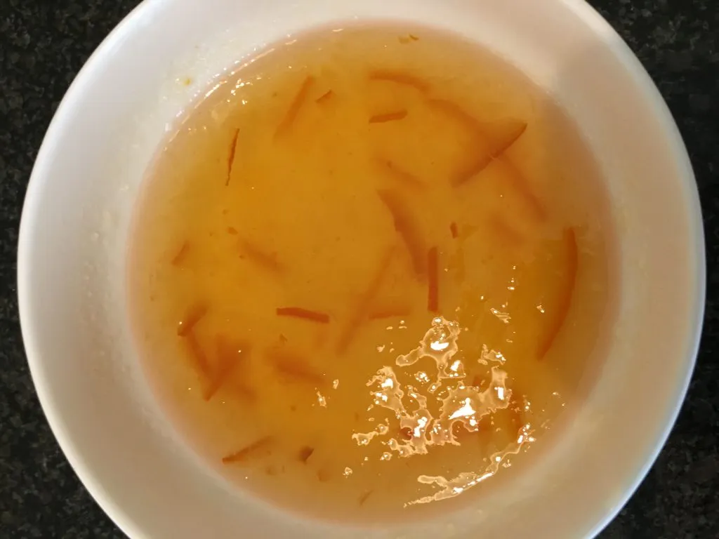 Rhubarb Sabayon