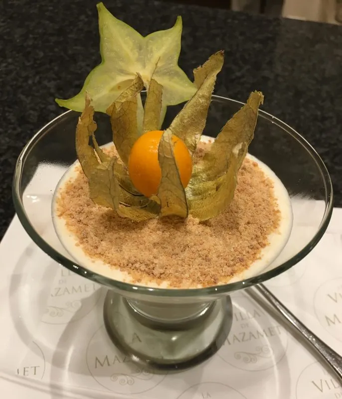 Rhubarb Sabayon