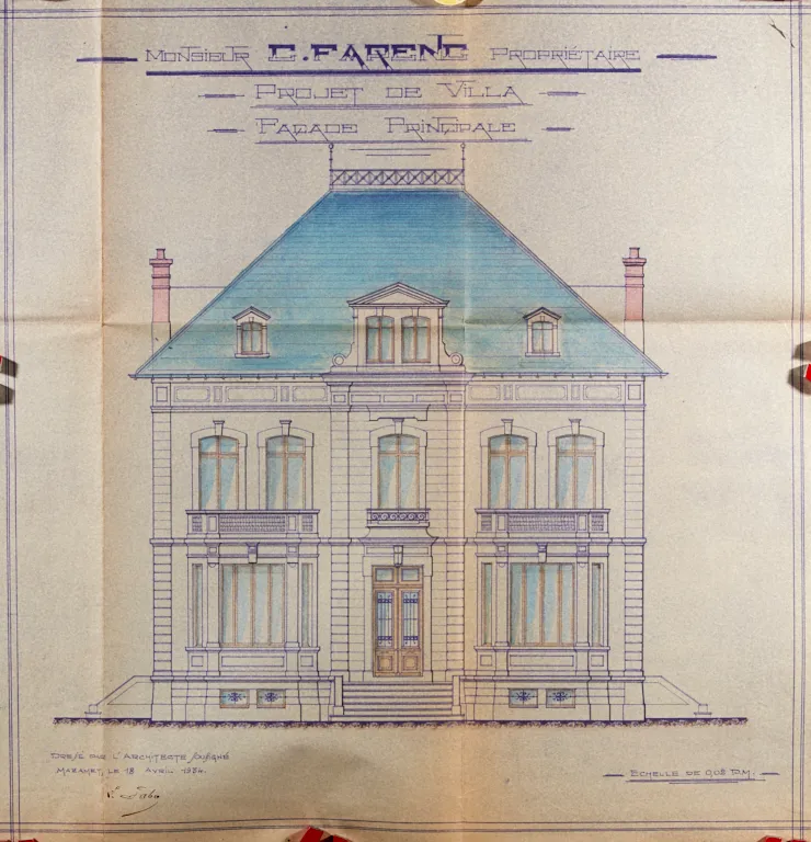 Projet architectural sur deux étages