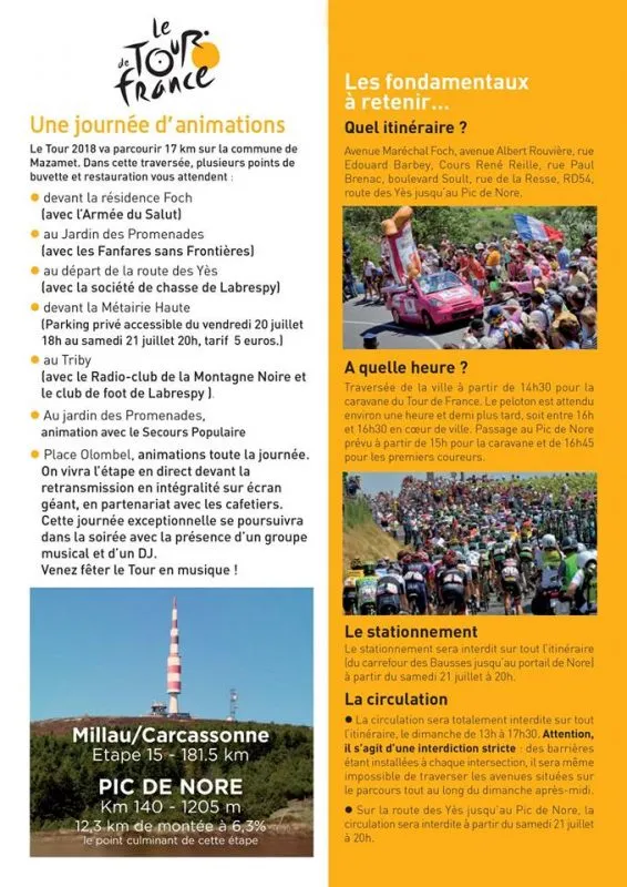 Le tour de France Mazamet 2018
