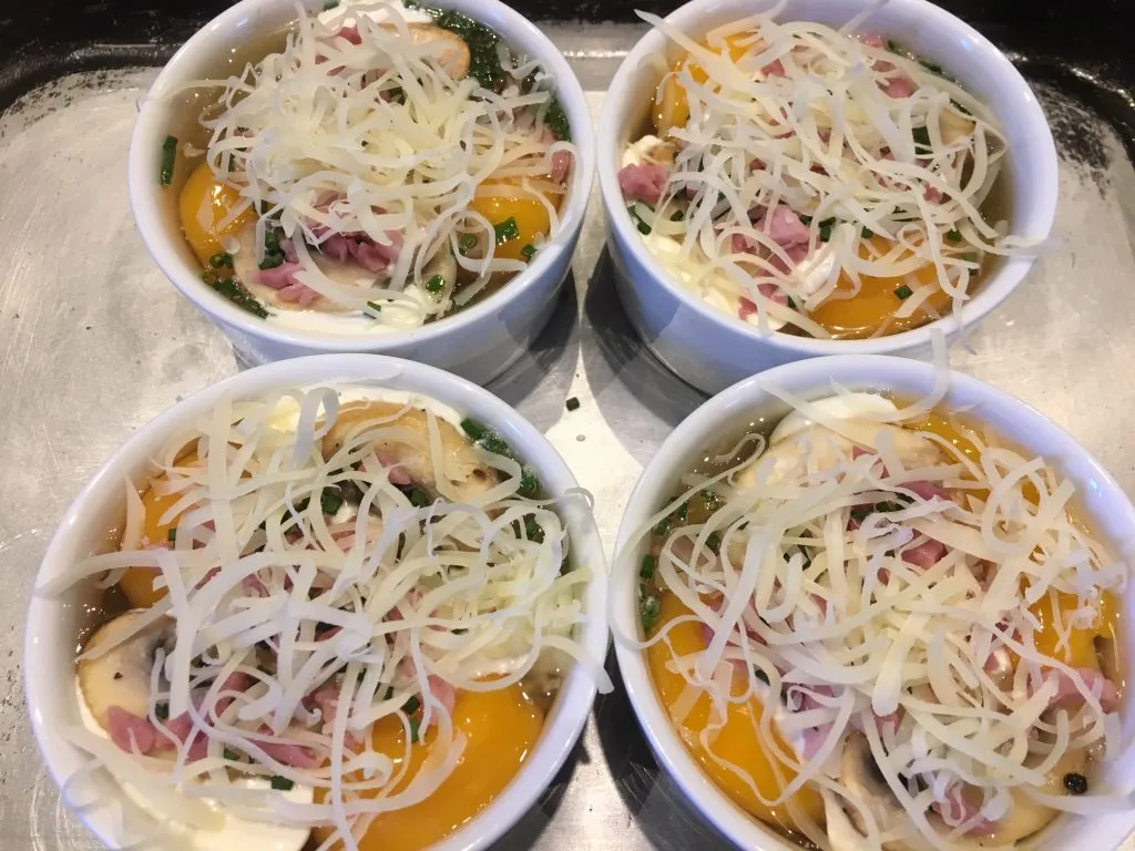 Oeufs en Cocotte