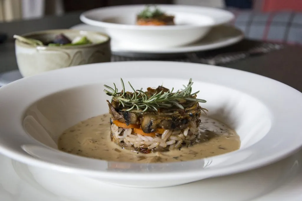 millefeuille confit de canard 