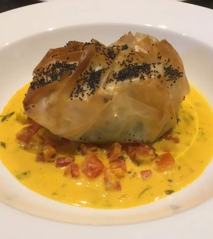 Salmon en filo 