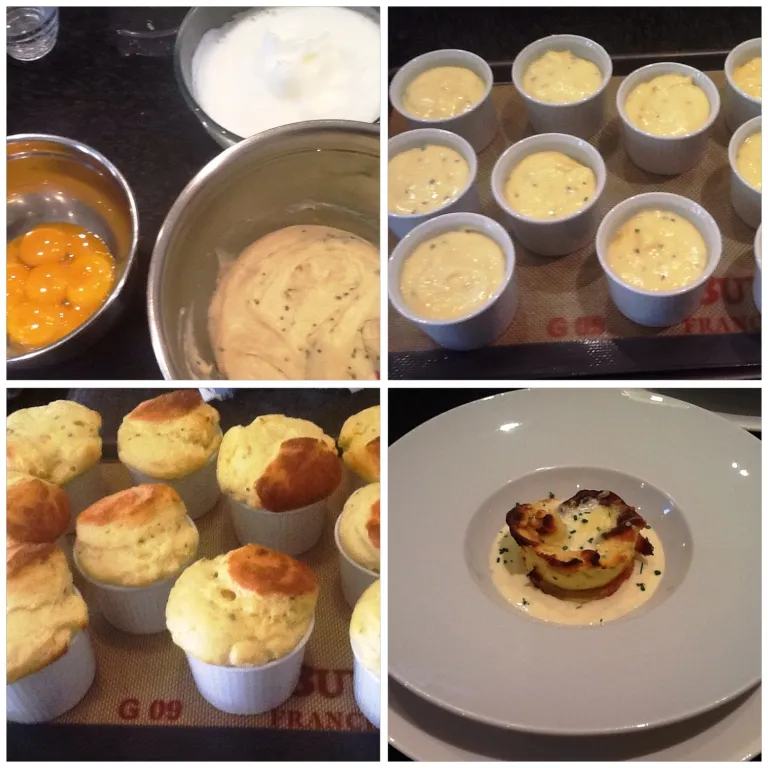 La Villa de Mazamet's twice baked souffle 