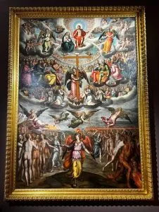 The Last Judgment Painting by Francisco Pacheco
