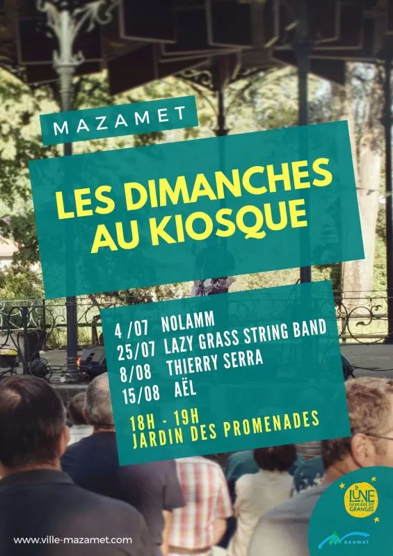 concerts gratuits dimanche au kioske mazamet