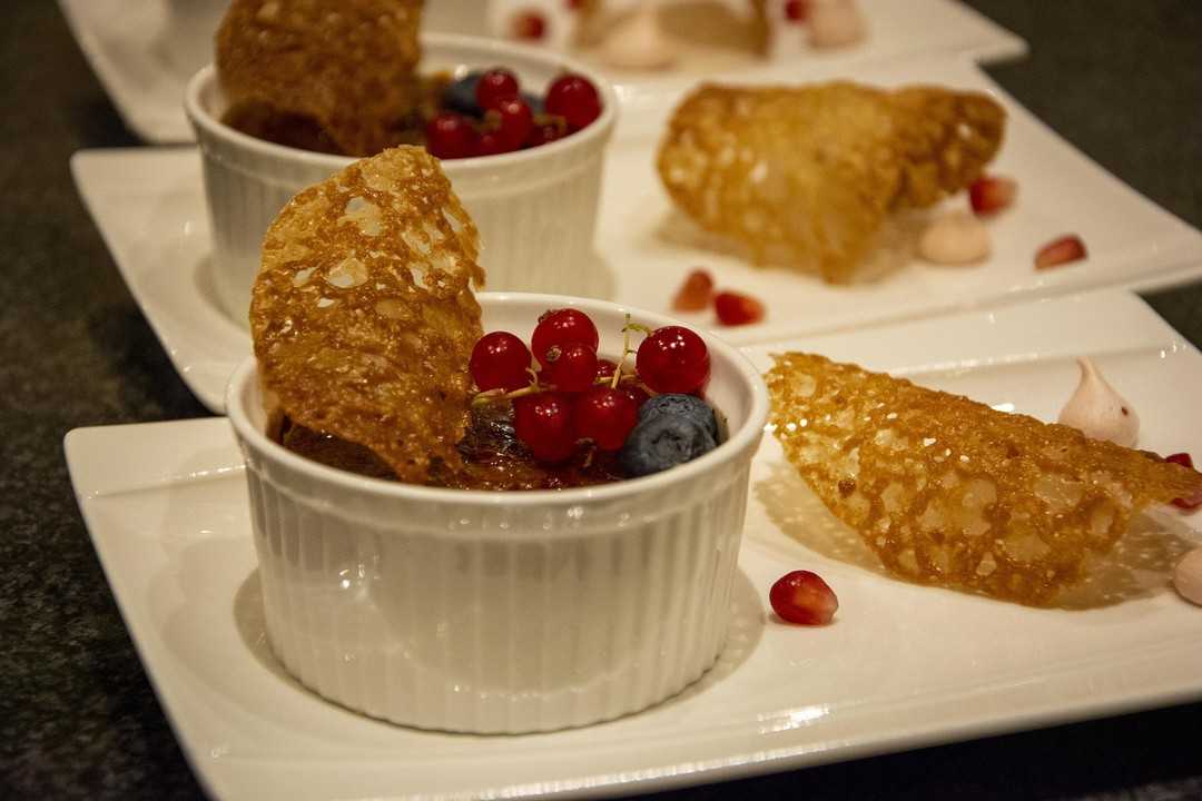 Desert à la table d'hôtes de La Villa de Mazamet