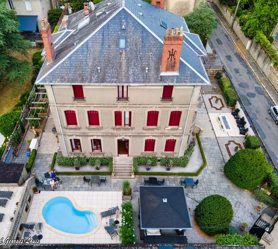 La Villa from the sky