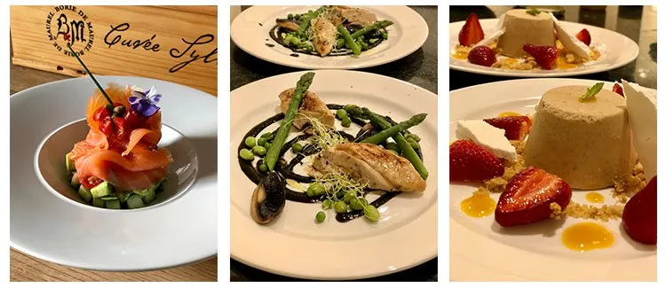 quelques nouveaux plats au menu